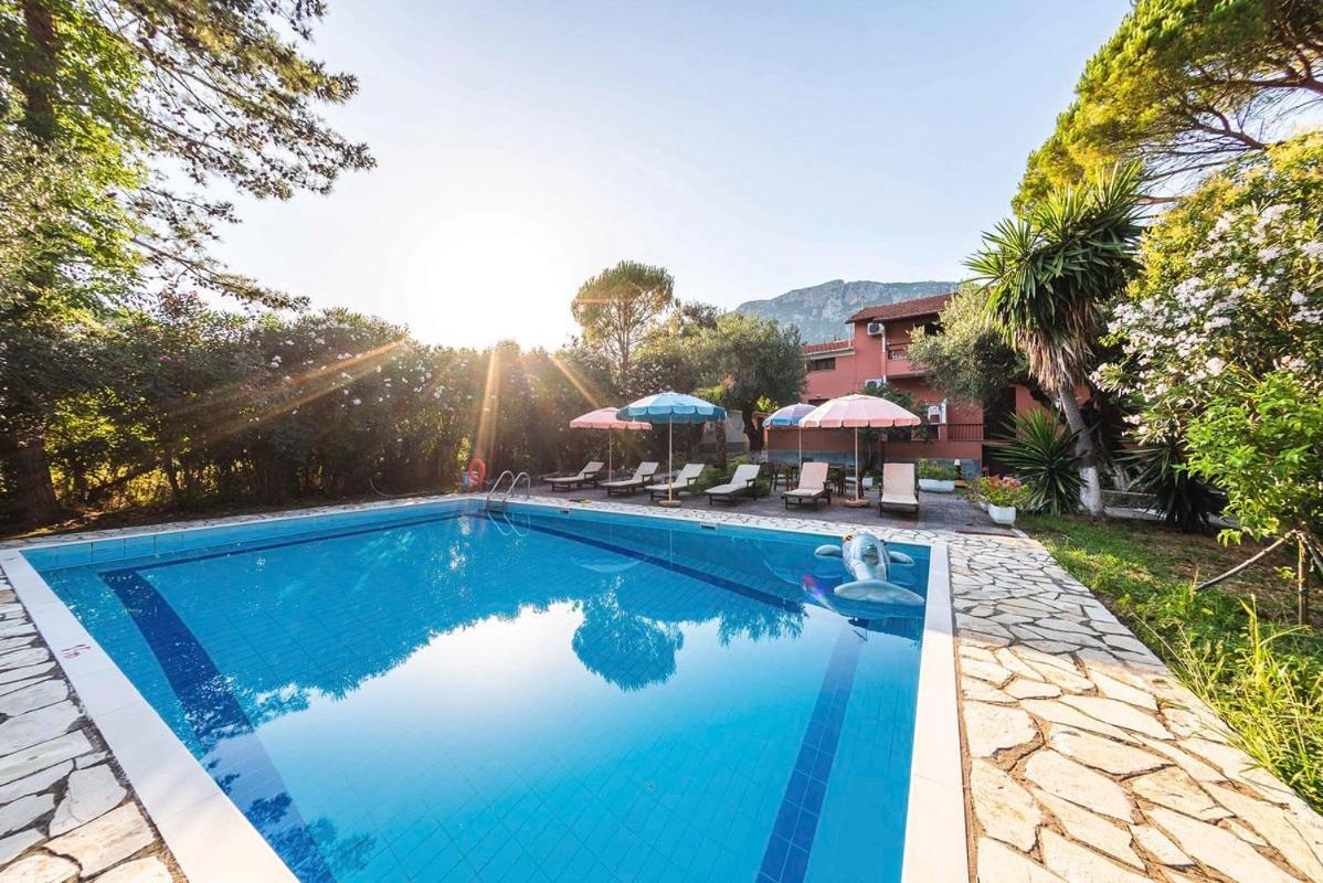 Mimosa Apartments With Pool Paleokastritsa Luaran gambar